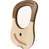 Mid-East 10-String Lyre Harp - Walnut