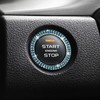 WHALETAIL 2PCS Bling Crystal Rhinestone Car Engine Start Ring Stickers,