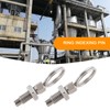 Micro Traders 4PCS Spring Plunger with Pull Ring M6 Quick