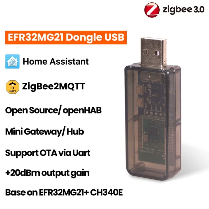 HUTSRAI ZigBee 3.0 Silicon Labs Mini EFR32MG21 Universal Open Hub
