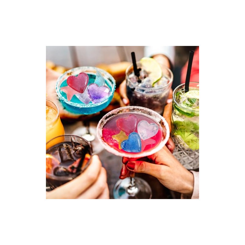 Fun - Bandeja para cubitos de hielo, 18 piezas (6