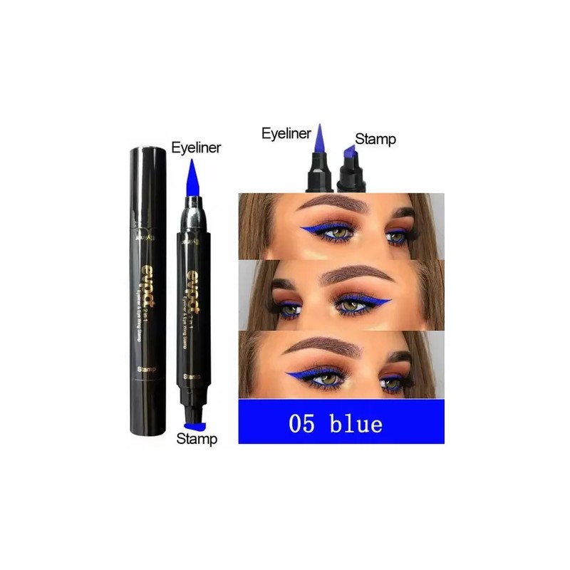 Cuidado Facial Delineador Sello Waterproof Indeleble 2pzs F