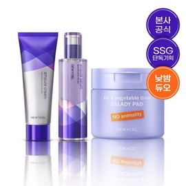 Dewycel SSG단독/스킨케어SET 듀이셀 앰플듀오 (세럼100ml크림80ml) + 샐러디 토너패드 70매 SSG Exclusive/Skincare Set Dewycell Ampoule Duo (Serum 100ml + Cream 80ml) + Saladie Toner Pad 70 Sheets