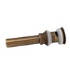 Pop Up Sink Drain Copper Sink Drain Stopper Vessel Vintage