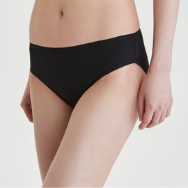 JAJU [JAJU] Women's Cotton Basic Hip Hugger Panties 3-Pack (Choose 1 of 5 designs)