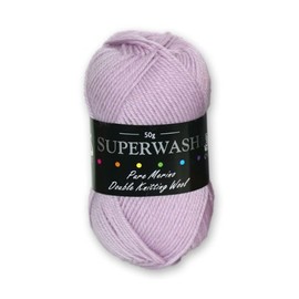 Superwash Double Knitting Pure Wool Lavender