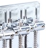 Electric Bass Bridge 5 String Bass Saddle Bridge Thickened Tailpiece