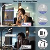 KableRika LED Desk Lamp with Base: Bright Desk Lights for