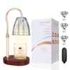 TOACSUCP Candle Warmer Lamp with 3 Bulbs, Adjustable Height Dimmable