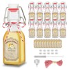 NVioAsport 10 Pack Swing Top Glass Vanilla Extract Bottles 4