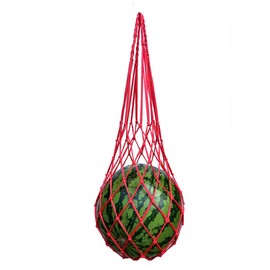Belit Melon Hammock Cradle 5-Pack Red net Bags to Prevent Falling, Perfect for Growing Cantaloupe Pumpkin Watermelon in Vertical Garden