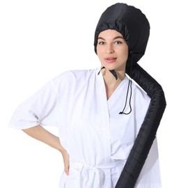 XUNQUCOM Hair Drying Cap Fits All Head & Hair Sizes Adjustable Hooded Bonnet for Care, Ironing and Dyeing Hair Styling