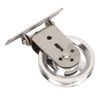 Pulley Wheel Bidirectional Rust Proof Silent Rotation Traction Wheel for