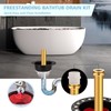 Freestanding Tub Drain Rough-in Kit, Bathtub Drain Kit with PVC
