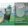 Teentumn Time Marker Water Bottle 30 oz with Push Button