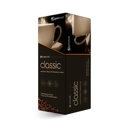 Ganoderma Lucidum Classic Black Coffee – 20 Sachets | Instant Reishi Mushroom Coffee | Sugar-Free, Smooth & Bold Flavor | Herbal Coffee Drink