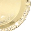 Round Decorative Dinner Plate Stainless Steel Storage Tray for Jewelry
