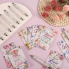 MALOKI 48 Pcs Floral Bible Verse Pens with Bible Notebook