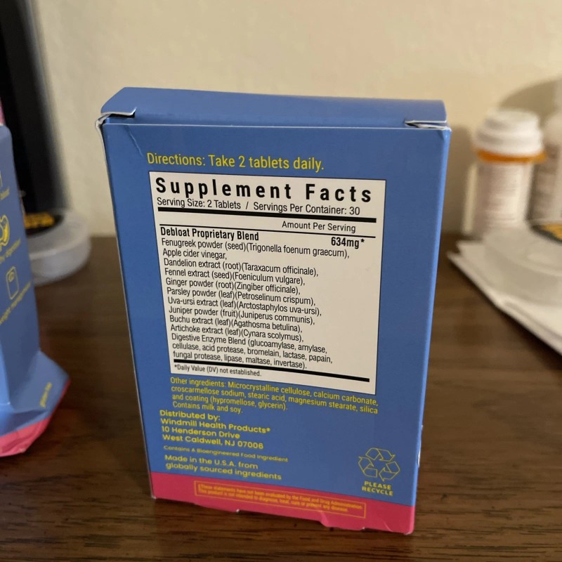 Vibe Wellness Debloat Slim + Tone 60 Tablets - Non