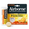Airborne Immune Support Effervescent Tablets, Zesty Orange Flavor - 10ct