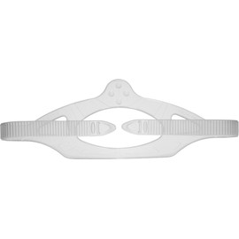 Cressi Unisex's Replacement Strap for Mask, Clear, 17 mm