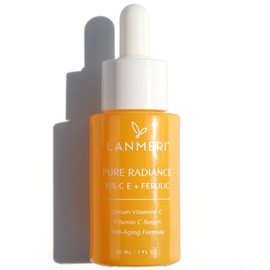 Lanmeri Pure Radiance CE Ferulic Vitamin C Serum for Face - 15 Vitamin C, Vitamin E  Ferulic Acid Combination Antioxidant Treatment, Anti Aging, Anti 