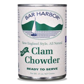 Bar Harbor New England Clam Chowder, 90 Ounce (Pack of 6)