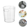Alipis Large Capacity Trash Can Reusable Waste Basket Rubbish Container