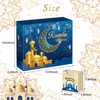 Ramadan Advent Calendar with Drawers, 30 Empty Boxes for 30
