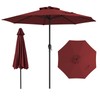 Tangkula 8.5 FT Outdoor Patio Umbrella, Modern Table Umbrella with