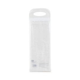 True Single Bottle Bubble Protective Film Roll TD by True Plastic PA Material Foam Inflatable Shockproof for Package ProtectionColor: Clear