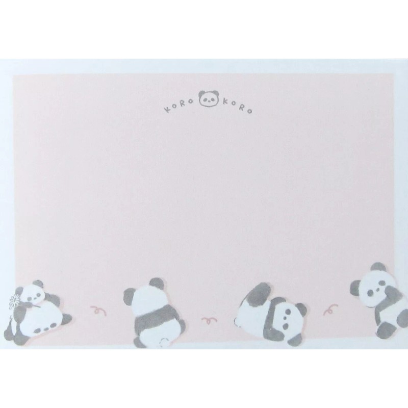 Q-Lia Koro Koro Panda Animal Mini Memo Pad~KAWAII!!