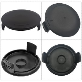 QUASION Weed Eater Spool Cap Cover AC41HCA for Homelite Electric String Trimmers UT41110 UT41112 UT41112B UT41113 UT41120 UT41121 UT41122,Homelite Weed Wacker Replacement Parts,2 Pack