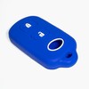 2-pcs Click&Fit Silicone Key Fob Covers for 1998-2008 Toyota Camry