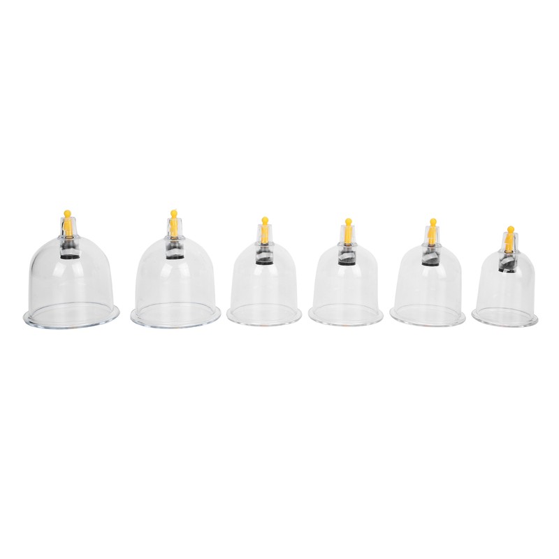 24pcs Professional Magnetic Therapy Vacuum Suction Cupping Set Body Treatment