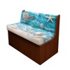 Knextrepoy Turtle Shell RV Dinette Cushion Covers Anti-Slip Tropical Beach