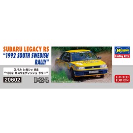 Hasegawa 1/24 Subaru Legacy RS 1992 South Swedish Rally Plastic Model 20602