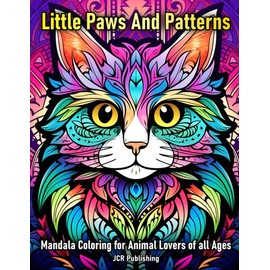 Little Paws and Patterns: Mandala Coloring for Animal Lovers of All Ages