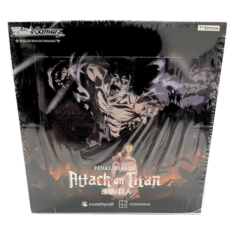 Weiss Schwarz: Attack On Titan: Final Season - ENG Booster
