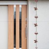 8.5Ft Copper Rain Chains for Gutters, Lotus Rain Catcher Chain