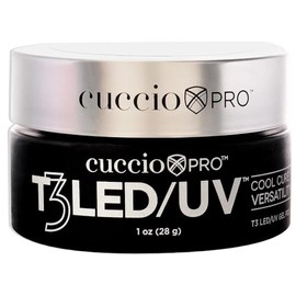 Cuccio Pro T3 LED/UV Cool Cure Versatility Gel - Self-Levelling - Incredibly Flexible - Strong Adhesion - High Shine Finish - Fast Application - Quick