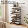 HOOBRO Shoe Rack for Front Door Entrance, 8-Tier Large Shoe