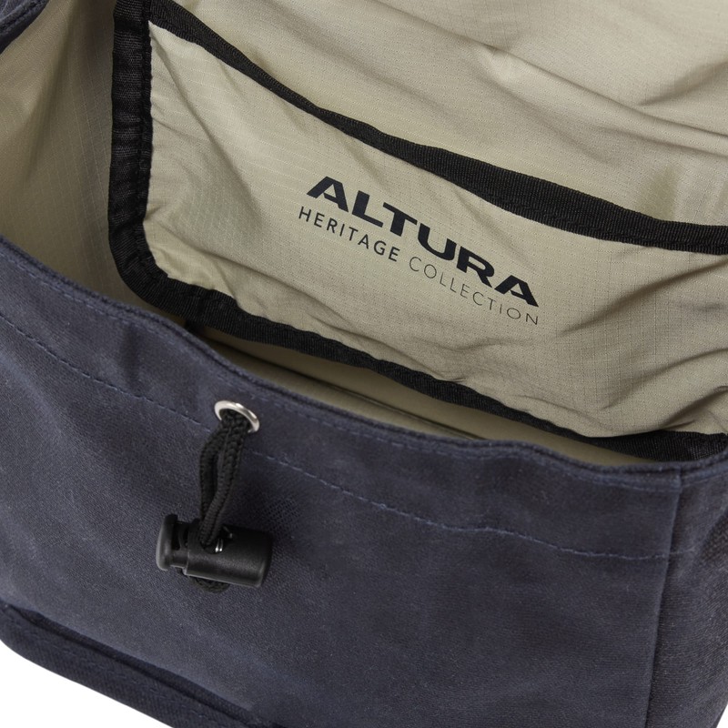 Altura Unisex Heritage Bar Bag - Navy - 5L