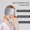 OLESILK OLESILK Sleep Mask, 100% Natural Mulberry Silk Eye Mask