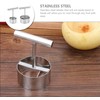 SUPVOX Descorazonador De Frutas De Acero Inoxidable, 2 Pzas