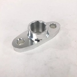 Unbranded 1/2NPT Female Turbo Oil Return flange for T3/T4 T35 T40 T60 T70 Oil Cooled Turbo
