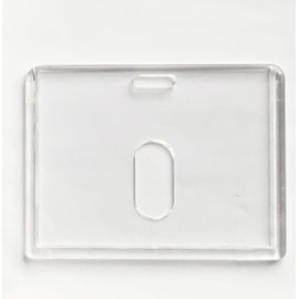 Tamagawa Manufacturing Acrylic ID Card Holder, Tuck-In Case, Horizontal Shape, Clear, For Employee Identifies, IC Boarding Passes, Certification Cards, Clear Hard Case, Fall Prevention
