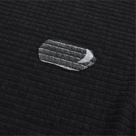 LERTREE 1 Pair Office Chair Arm Slipcovers Elastic Desk Chair Armrest Protectors Removable Office Chair Armrest Covers (Black)