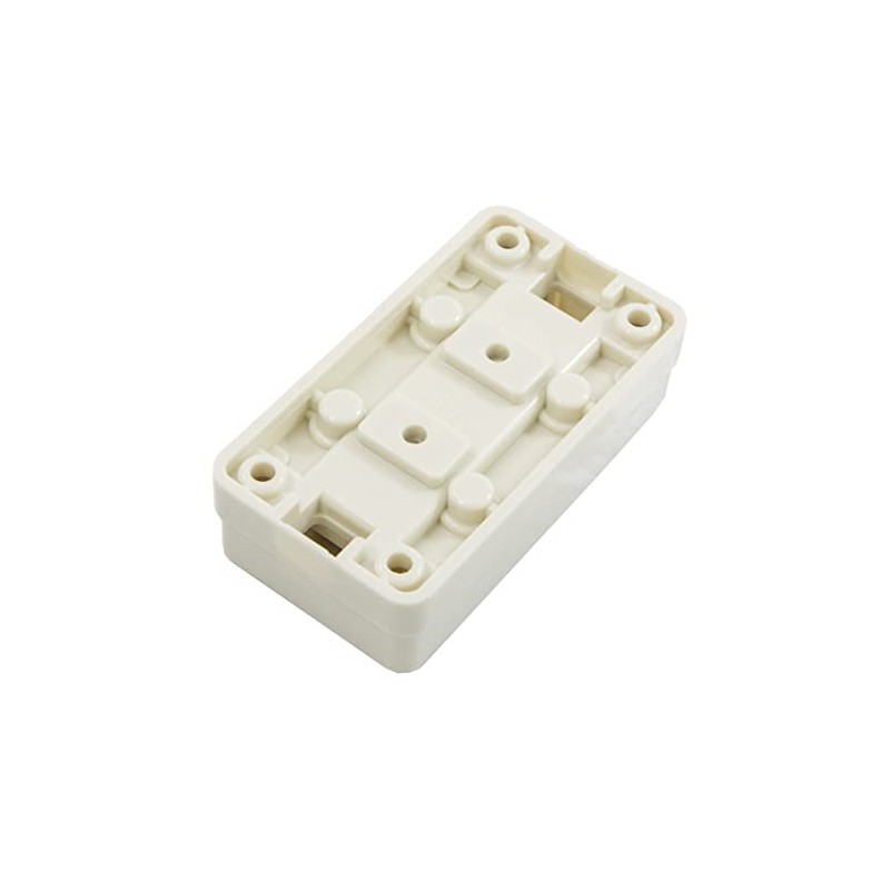 Maxar Electric Triple Outlet for Electrical Installations, White, 1 Piece