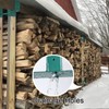 MOFEEZ Outdoor Firewood Log Storage Rack 2x4 Bracket Kit, Fireplace